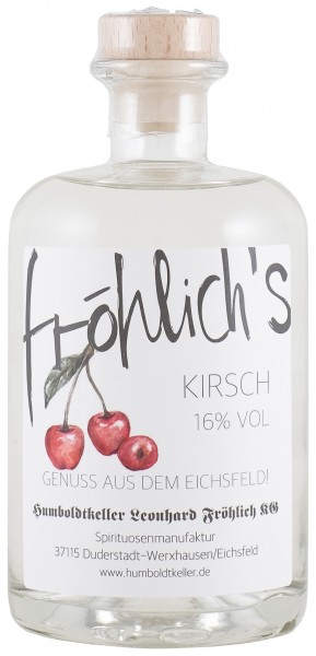 Humboldtkeller_Fröhlich's Kirschlikör 16% vol