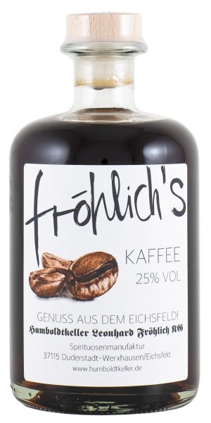 Humboldtkeller Fröhlich's Kaffee-Likör