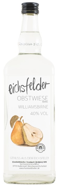 Eichsfelder Obstwiese - Williamsbirne - 40% vol