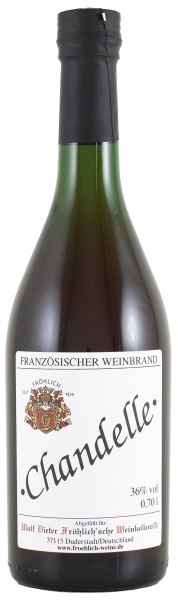 Froehlich-Weine Chandelle Weinbrand